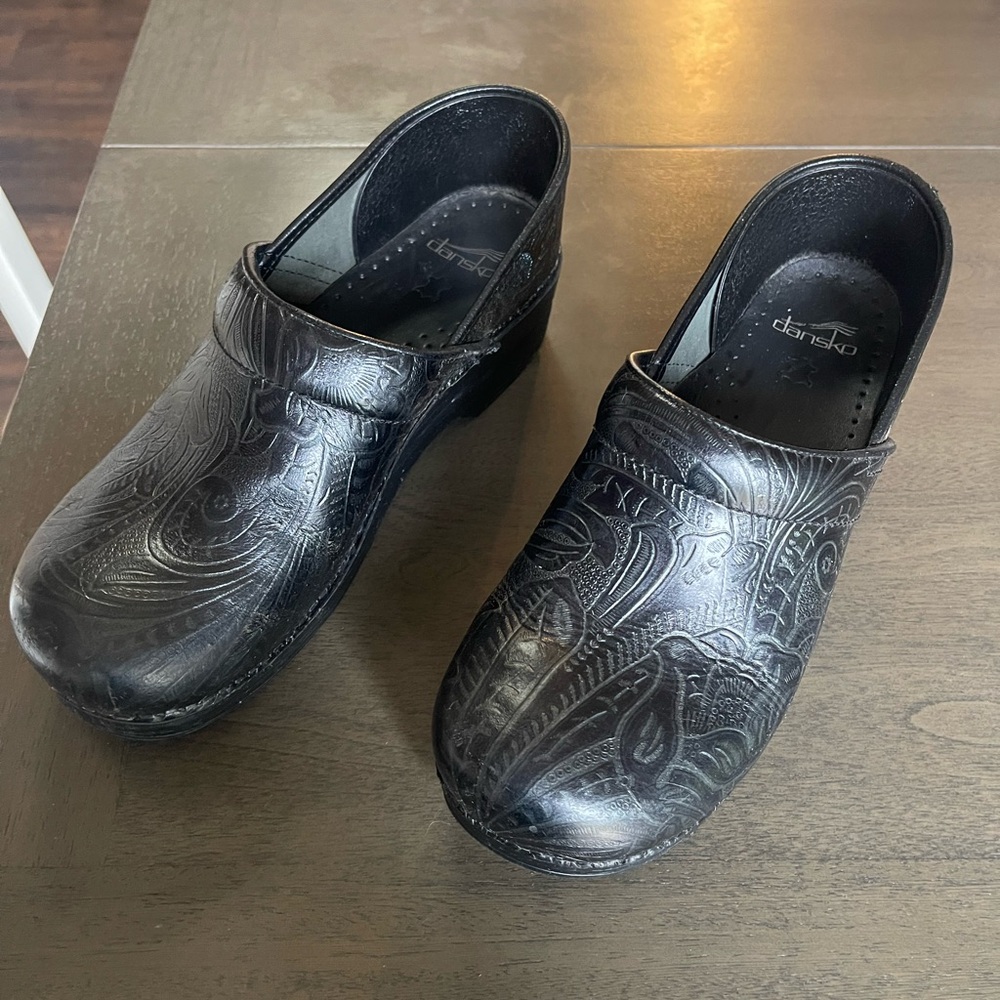 Dansko black clogs size 41